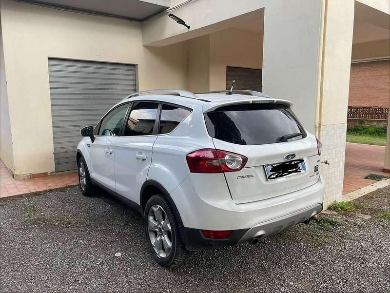 Usata Ford Kuga Titanium 136 CV (100 kW) 2009 Bianco SUV