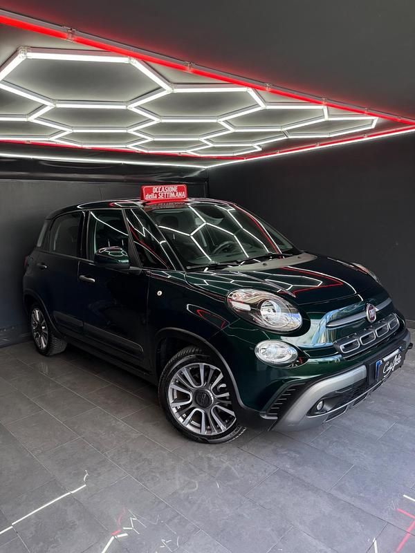 Usata Fiat 500L Cross 95 CV (69 kW) 2019 Verde Monovolume