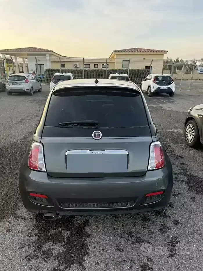 Usata Fiat 500 100 CV (73 kW) 2016 Nero Berlina