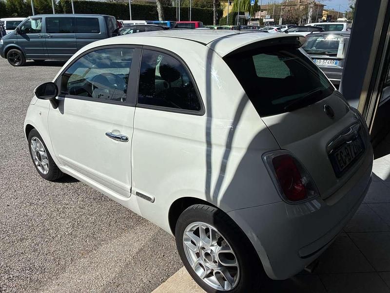 Usata Fiat 500 Sport 69 CV (50 kW) 2010 Bianco Utilitaria