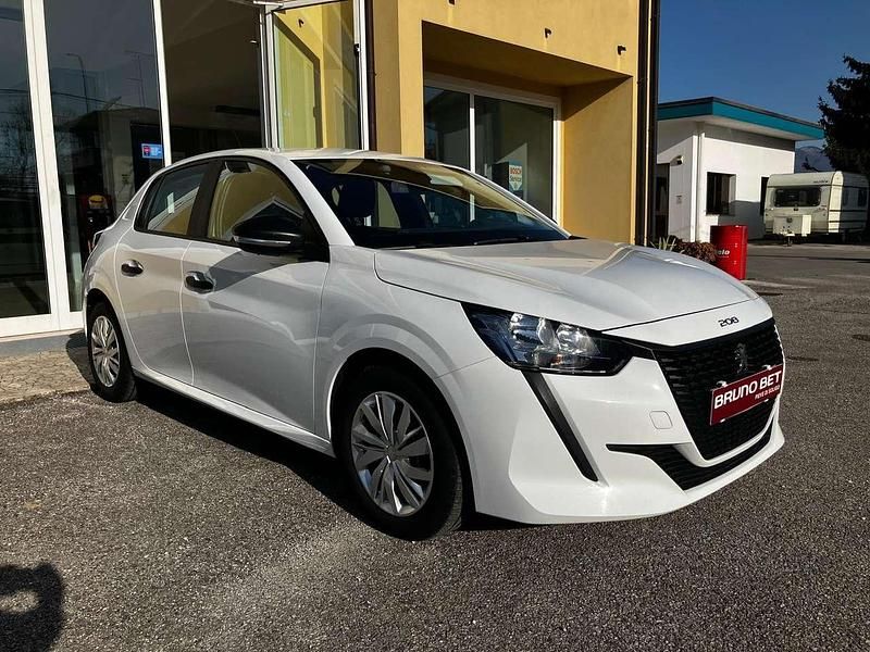 Usata Peugeot 208 Active 102 CV (75 kW) 2021 Bianco Utilitaria
