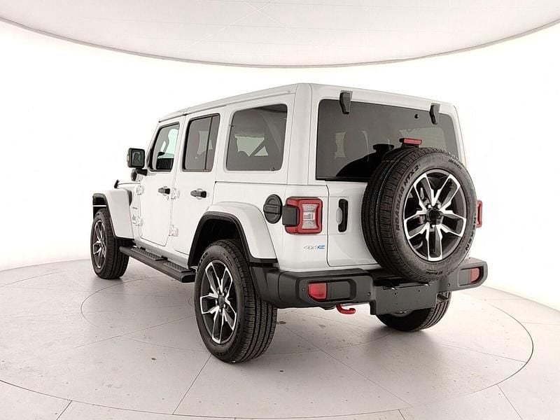 Nuova Jeep Wrangler Unlimited Sahara 271 CV (199 kW) 2025 Bianco SUV