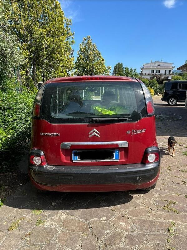 Usata Citroën C3 Picasso 2009 Rosso Monovolume
