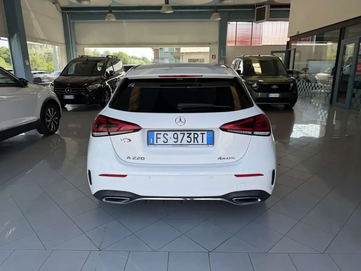 Usata Mercedes A220 Premium 190 CV (139 kW) 2019 Bianco Berlina