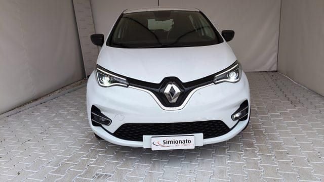 Usata Renault Zoe Life 80 kW (109 CV) 2021 Bianco Utilitaria