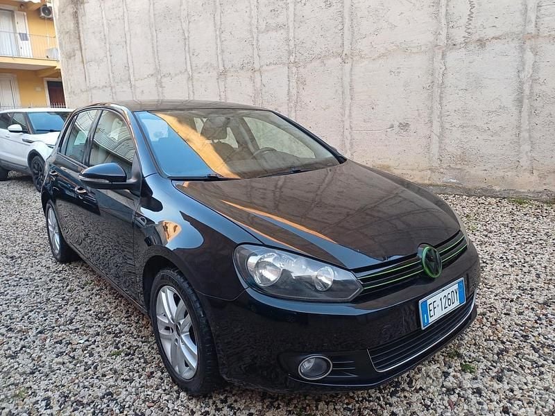 Usata VW Golf VI Highline 104 CV (76 kW) 2010 Nero Utilitaria