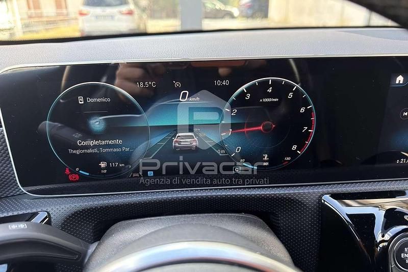 Usata Mercedes A200 Premium 163 CV (119 kW) 2019 Grigio Utilitaria