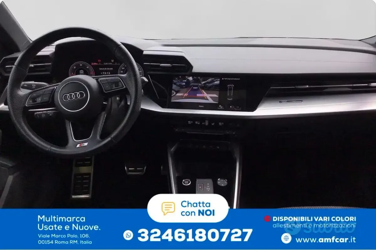 Usata Audi A3 S-Line 116 CV (85 kW) 2024 Bianco Berlina
