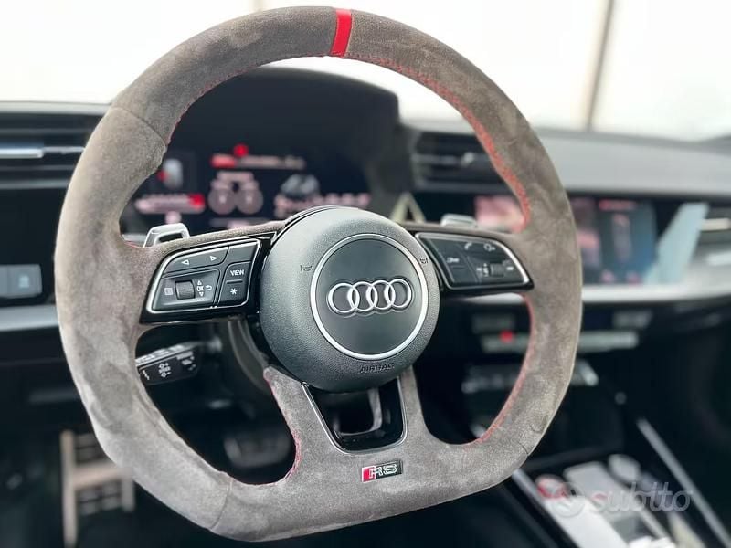 Usata Audi RS3 Ambiente 400 CV (294 kW) 2022 Grigio nardo' Berlina