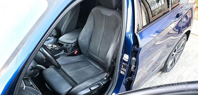 Usata BMW 116 Sport Line 116 CV (85 kW) 2018 Blu Utilitaria
