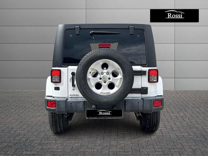 Usata Jeep Wrangler Sahara 200 CV (147 kW) 2016 Bianco SUV