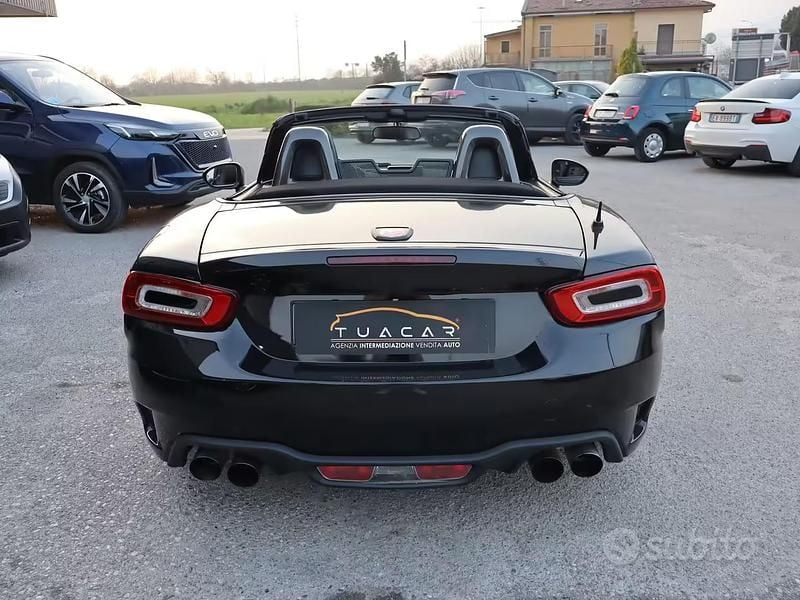 Usata Abarth 124 Spider 170 CV (125 kW) 2018 Nero Cabrio