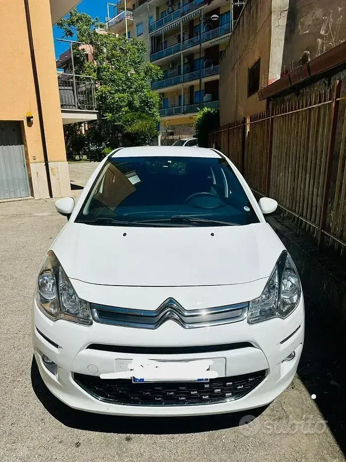 Usata Citroën C3 68 CV (50 kW) 2015 Bianco Berlina