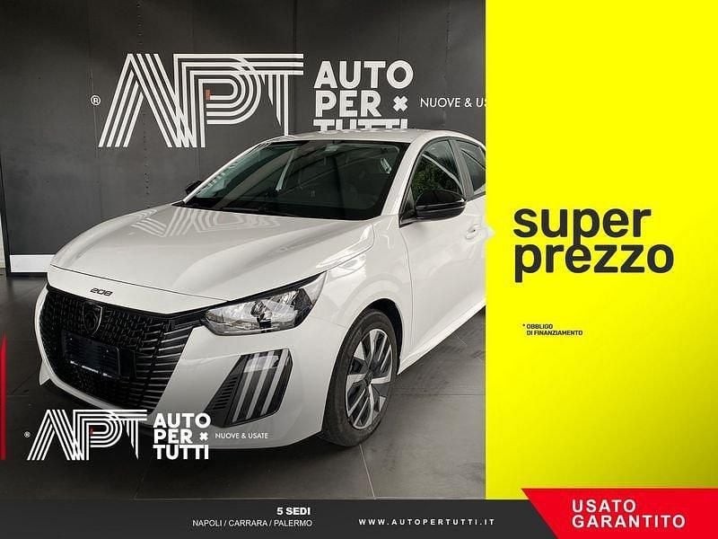 Usata Peugeot 208 Active 101 CV (74 kW) 2024 Bianco Utilitaria