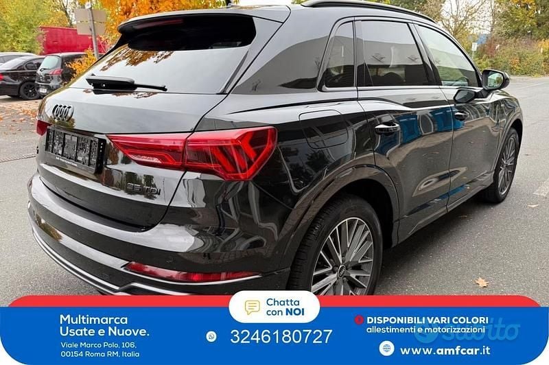 Usata Audi Q3 S-Line 150 CV (110 kW) 2022 Nero SUV