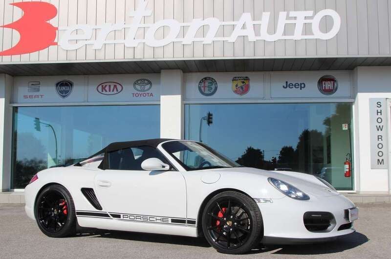 Usata Porsche Boxster Spyder 320 CV (235 kW) 2010 Bianco Cabrio