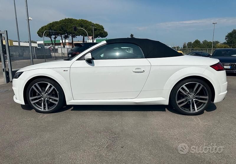 Usata Audi TT Roadster S-Line 230 CV (169 kW) 2017 Bianco Cabrio