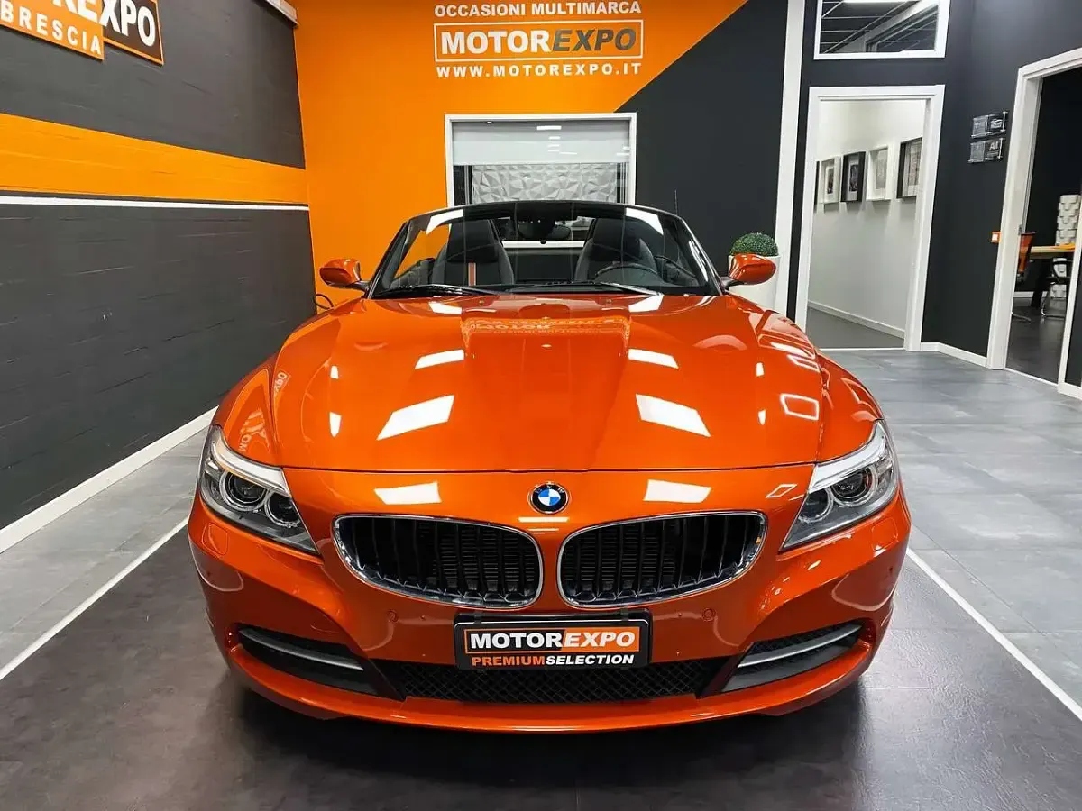 Usata BMW Z4 Efficient Dynamics 156 CV (114 kW) 2014 Arancione Cabrio