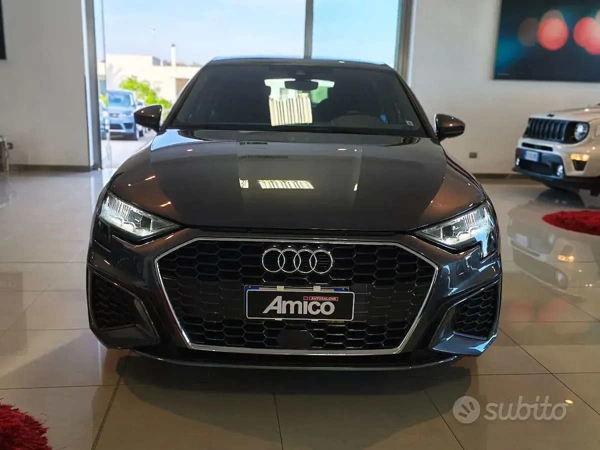 Usata Audi A3 S-Line 116 CV (85 kW) 2021 Grigio Berlina