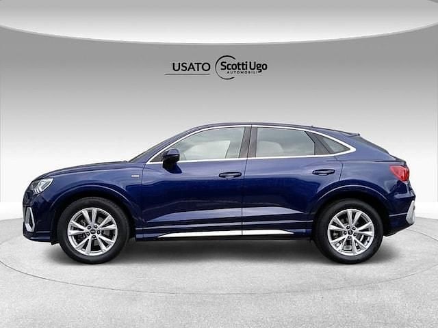 Usata Audi Q3 Sportback S-Line 150 CV (110 kW) 2021 Blu SUV