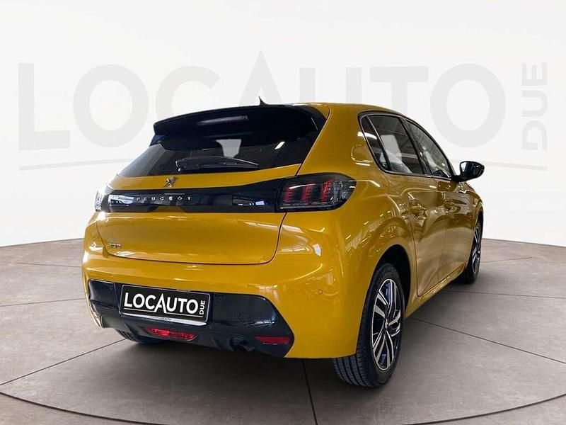 Usata Peugeot 208 Allure 75 CV (55 kW) 2022 Giallo Utilitaria