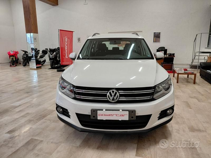 Usata VW Tiguan Trendline 110 CV (80 kW) 2012 Bianco SUV