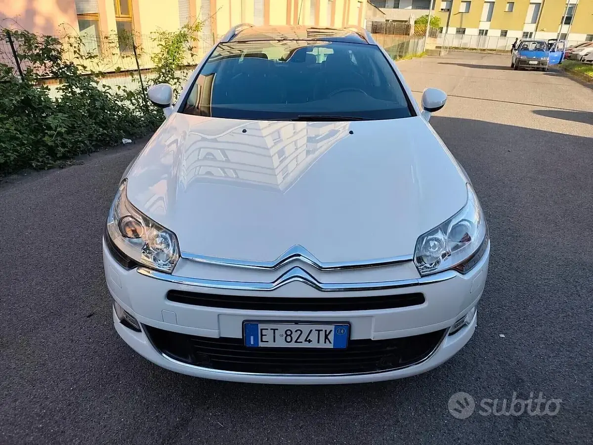 Usata Citroën C5 163 CV (119 kW) 2014 Bianco Station wagon