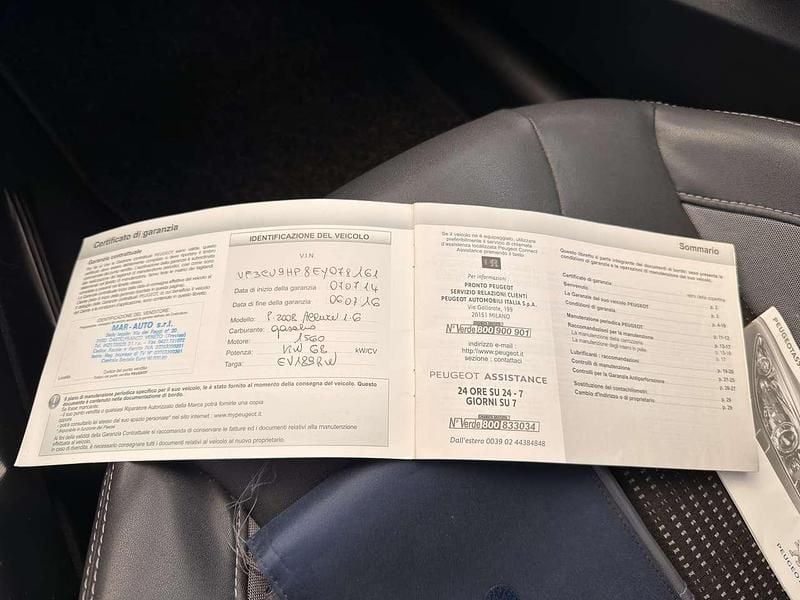 Usata Peugeot 2008 Allure 92 CV (67 kW) 2014 Grigio SUV