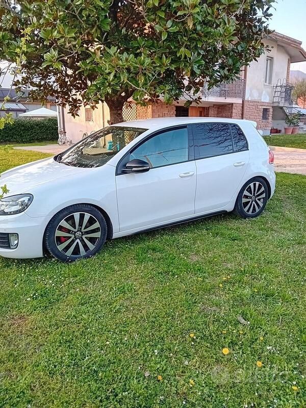 Usata VW Golf VII GTD 170 CV (125 kW) 2012 Bianco Berlina