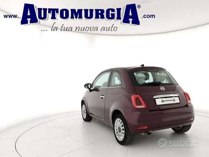 Usata Fiat 500 Lounge 69 CV (50 kW) 2019 Rosso Utilitaria