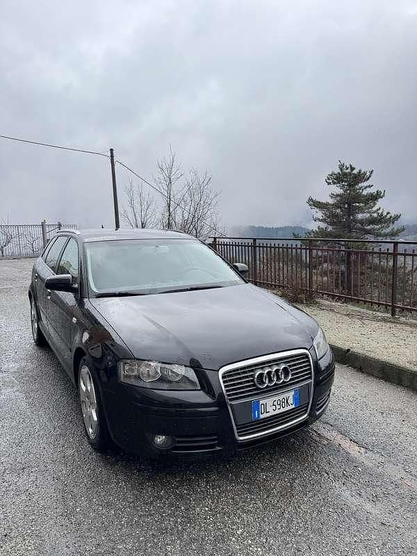 Usata Audi A3 170 CV (125 kW) 2007 Nero Utilitaria