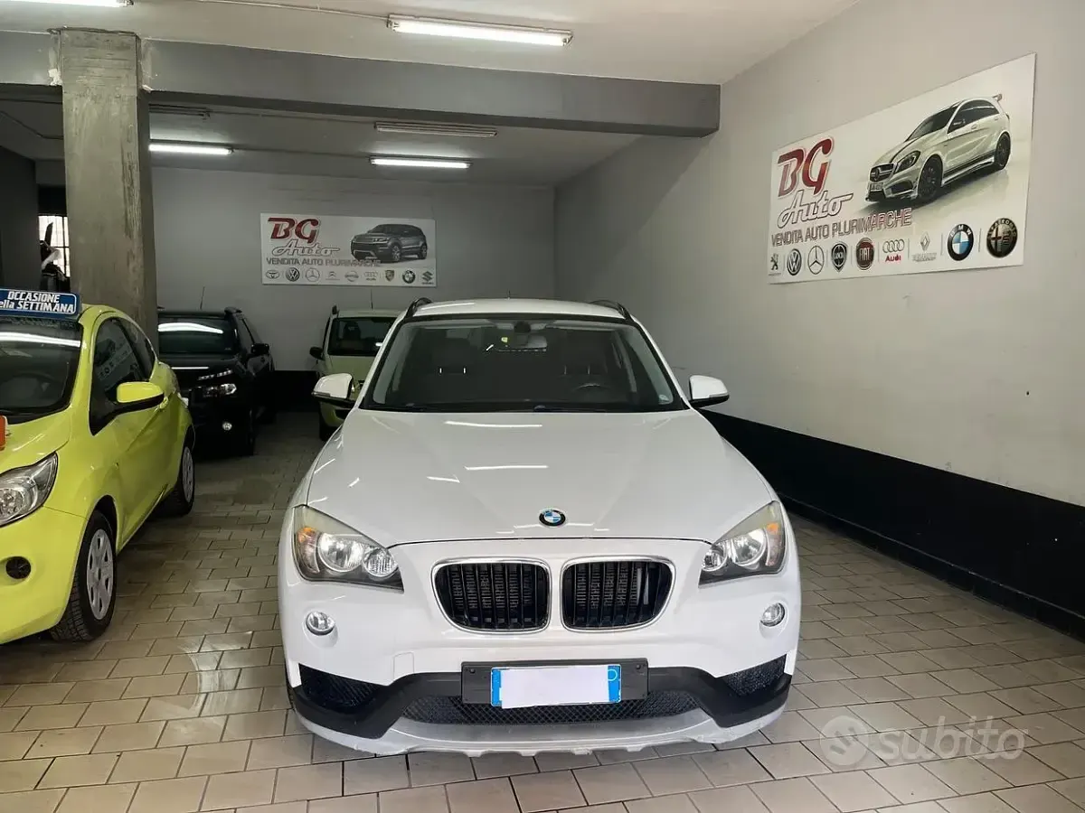 Usata BMW X1 143 CV (105 kW) 2014 Bianco SUV