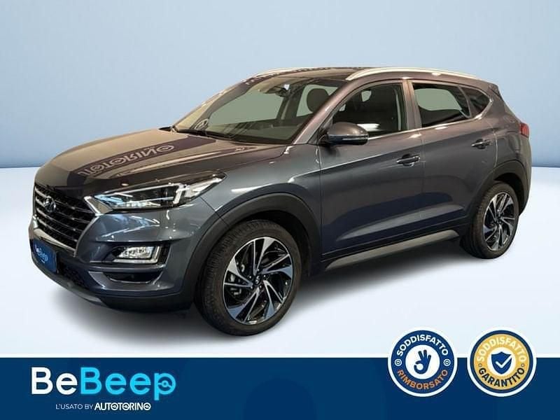 Grigio scuro metallizzato Usata 2019 Hyundai Tucson SUV | 19.200 € (Buon prezzo) - Immagine 1/3