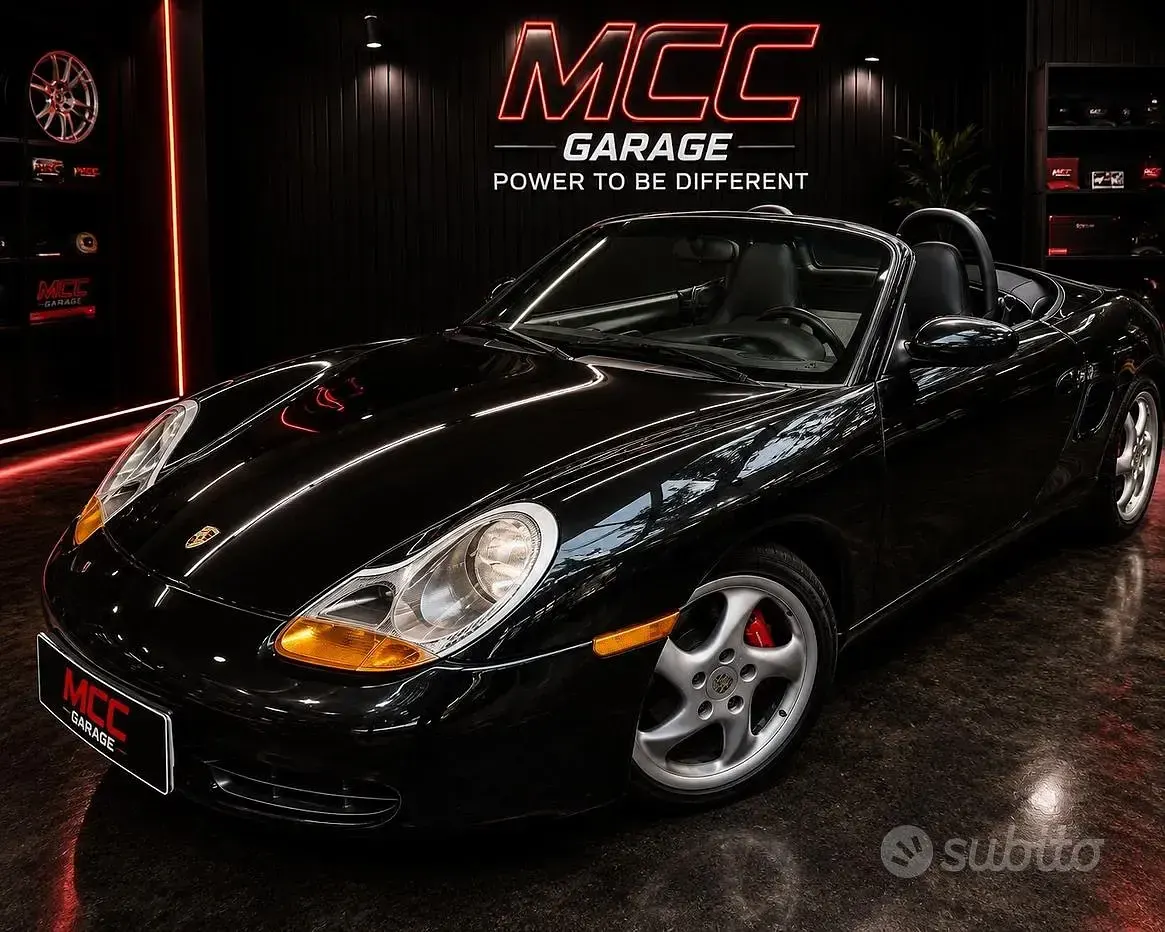 Usata Porsche Boxster 252 CV (185 kW) 2001 Nero Cabrio