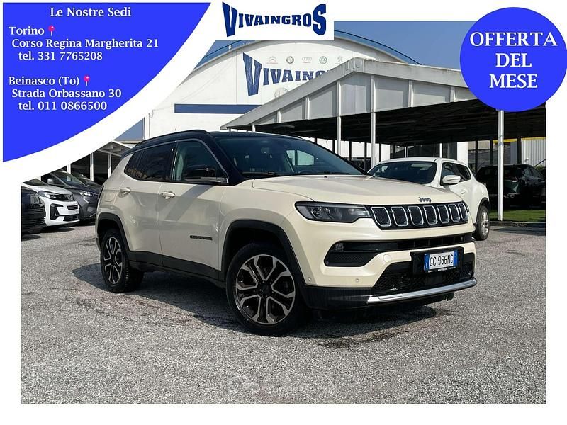 Usata Jeep Compass Limited 131 CV (96 kW) 2021 Bianco SUV