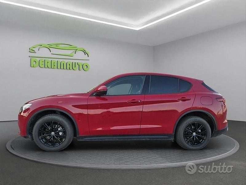 Usata Alfa Romeo Stelvio 210 CV (154 kW) 2018 Rosso SUV