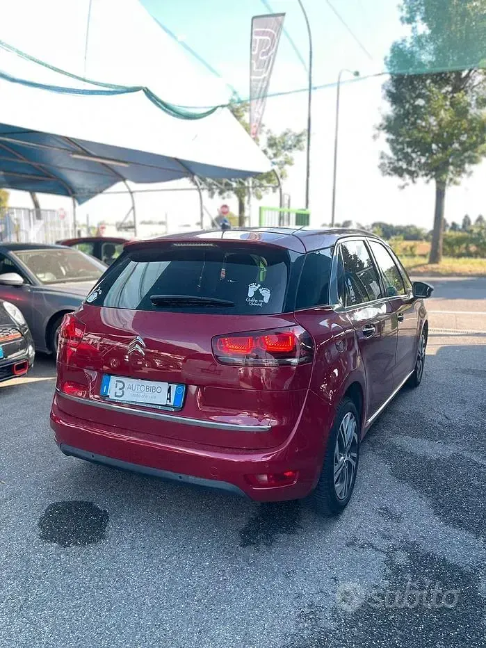 Usata Citroën C4 Picasso Exclusive 150 CV (110 kW) 2016 Rosso Monovolume