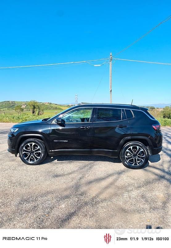 Usata Jeep Compass 150 CV (110 kW) 2021 Nero SUV