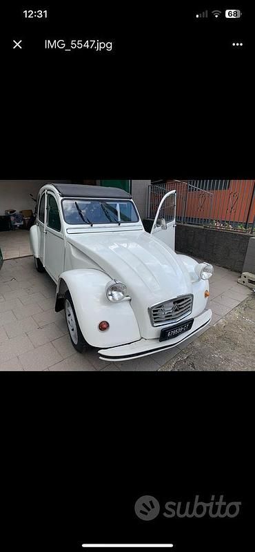 Occasion Citroën 2CV 29 ch (21 kW) 1985 Blanc Berline