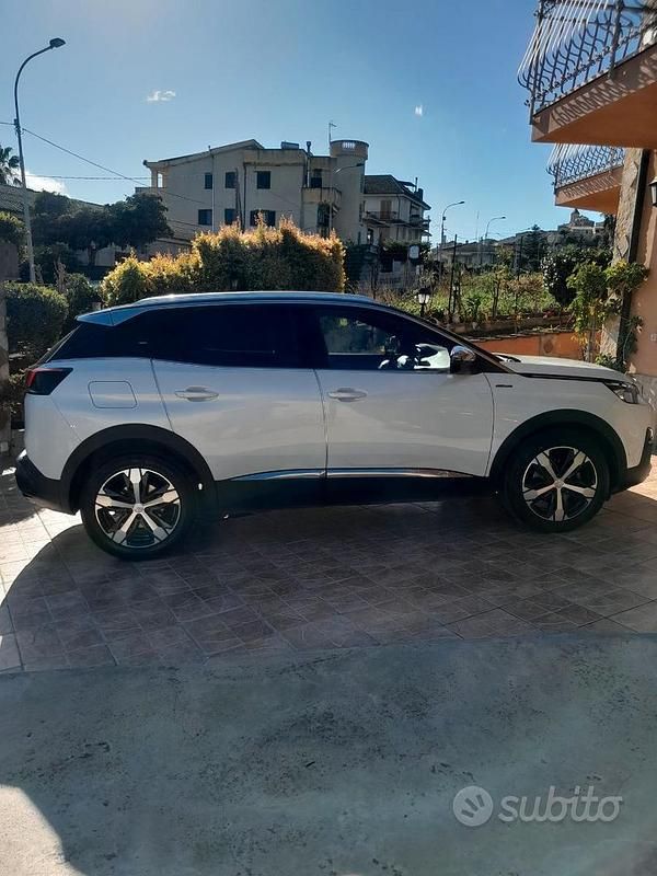 Usata Peugeot 3008 GT-line 150 CV (110 kW) 2018 Bianco SUV
