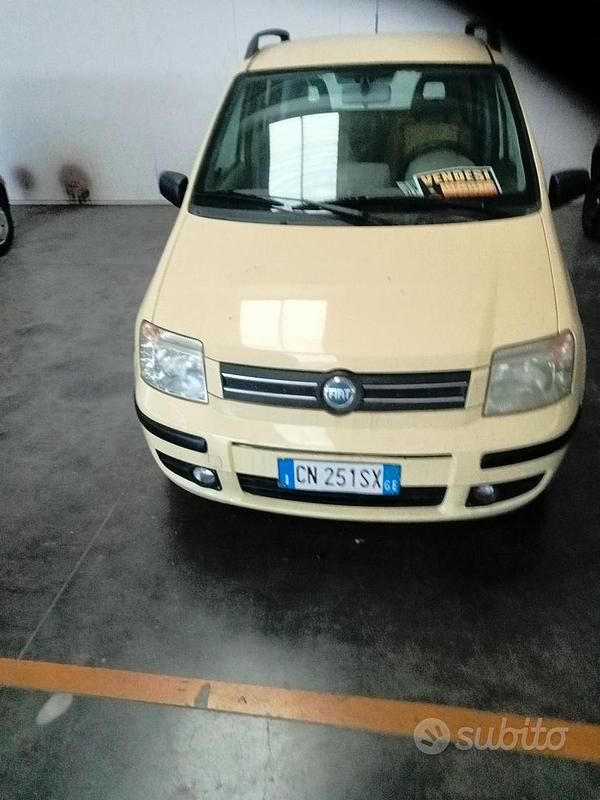 Usata Fiat Panda 2005 Giallo Utilitaria