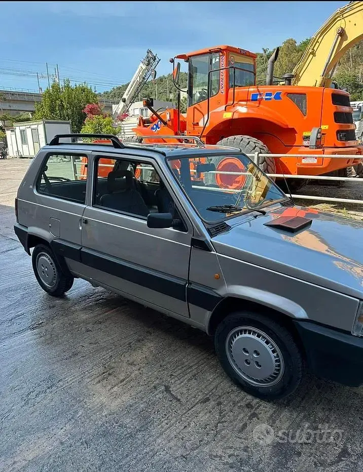 Usata Fiat Panda 54 CV (39 kW) 2002 Grigio Utilitaria