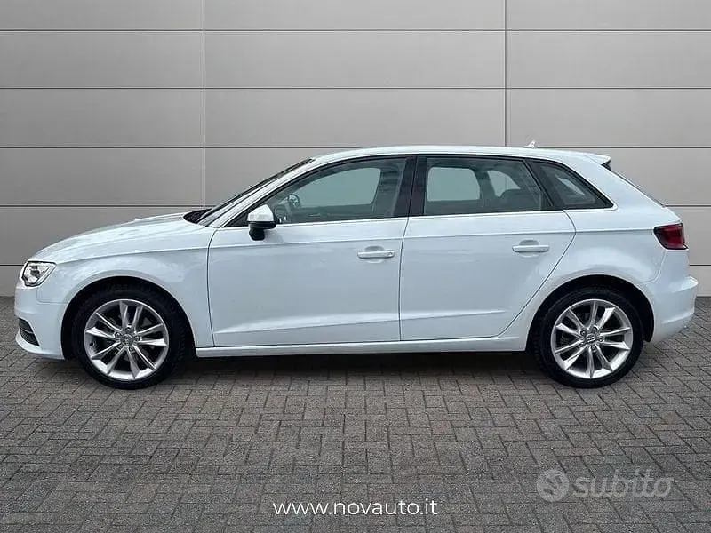 Usata Audi A3 Ambiente 150 CV (110 kW) 2016 Bianco Berlina