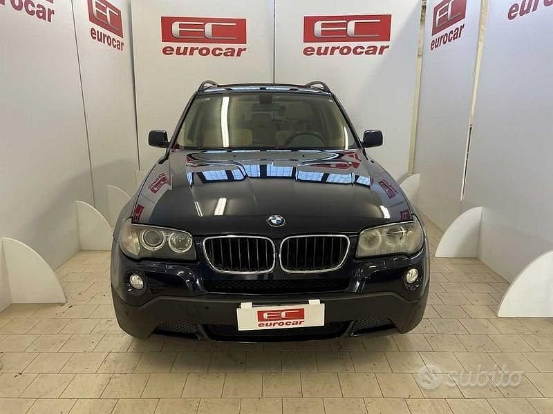 Usata BMW X3 177 CV (130 kW) 2009 Blu SUV