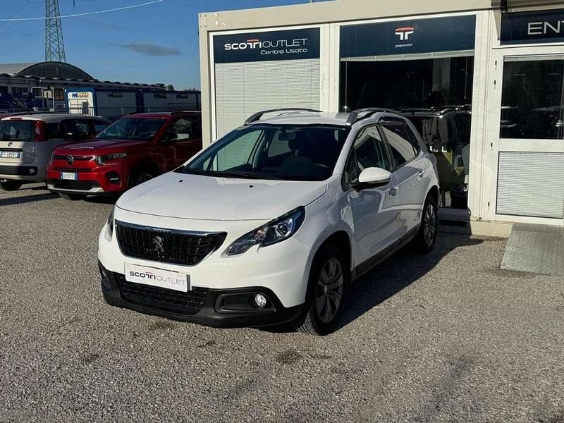 Bianco Usata 2017 Peugeot 2008 Active SUV | 9900 € (Ottimo prezzo) - Immagine 1/4