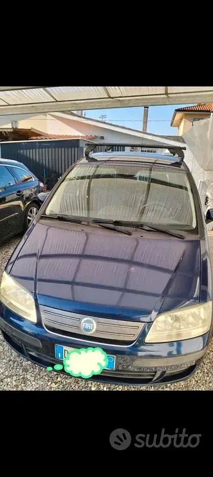 Usata Fiat Idea 75 CV (55 kW) 2007 Blu Monovolume
