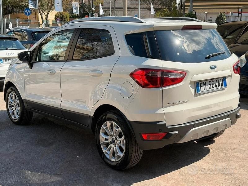 Usata Ford Ecosport Titanium S 95 CV (69 kW) 2017 Bianco SUV