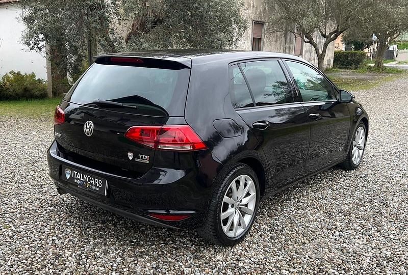 Usata VW Golf VII Highline 105 CV (77 kW) 2013 Nero Berlina