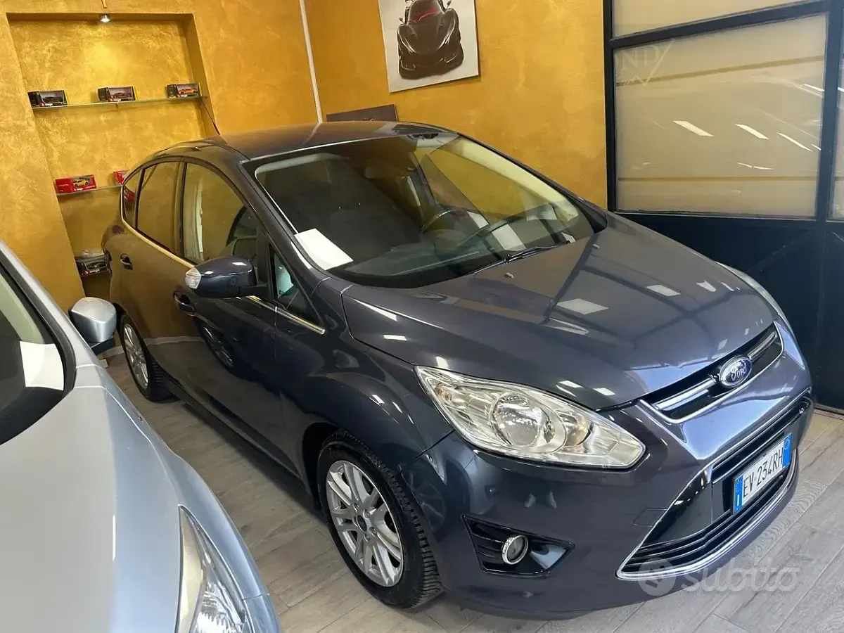 Usata Ford C-MAX 116 CV (85 kW) 2014 Blu Monovolume