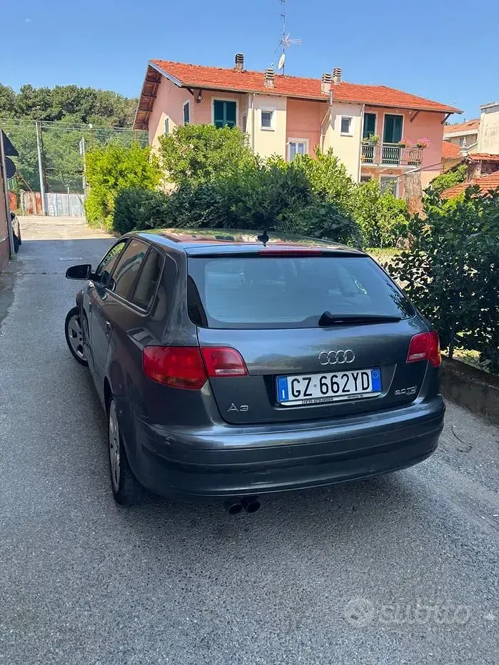 Usata Audi A3 Ambition 170 CV (125 kW) 2008 Nero Utilitaria